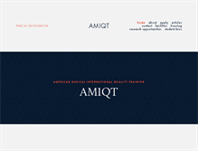 Tablet Screenshot of amiqt.com